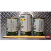 Image 3 : OIL TINS (3): QUAKER STATE Deluxe (Tallest) (6-1/2"H x 4"Dia) (SEE PICS!)