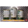 Image 5 : OIL TINS (3): QUAKER STATE Deluxe (Tallest) (6-1/2"H x 4"Dia) (SEE PICS!)