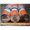 Image 6 : OIL TINS (3): B/A PEERLESS MOTOR OIL (6-1/2"H x 4"Dia) (SEE PICS!)