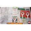 Image 2 : MAPS (4): TEXACO (SAN JOSE / CALIFORNIA / PORTLAND / WASHINGTON) (9" x 4") (SEE PICS!)