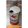Image 7 : OIL TIN : Mobiloil (6-1/2"H x 4"Dia) (SEE PICS!)