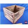 Image 2 : Dominion Canners Wood Crate (10"H x 19"W x 14"D) (SEE PICS!)