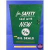 Image 2 : Metal Cabinet "for SAFETY seal with NEW C/R OIL SEALS" (21-1/2"H x 14-1/2"W x 5"D) (SEE PICS!)