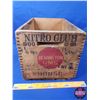 Image 4 : Wood Ammo Crate : NITRO CLUB REMINGTON UMC - STEEL LINED (9"H x 15-1/2"W x 9-1/2"D) (SEE PICS!)