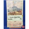 Image 1 : "Kapjack's General Store" Advertising Calendar 1967 (From March) (27-1/2" 17"W) (SEE PICS!)