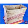 Image 2 : Canada Dry Wood Crate (1974) (13"H x 17-1/4"W x 7-3/4"D) (SEE PICS!)