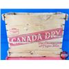 Image 5 : Canada Dry Wood Crate (1974) (13"H x 17-1/4"W x 7-3/4"D) (SEE PICS!)
