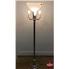 Image 4 : Floor Lamp - Marble / Chrome Base (4 Bulb) (62"H) (SEE PICS!)