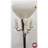 Image 5 : Floor Lamp - Marble / Chrome Base (4 Bulb) (62"H) (SEE PICS!)