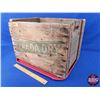 Image 1 : Canada Dry Wood Crate (1962) (12"H x 17-3/4"W x 12-1/4"D) (SEE PICS!)