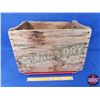 Image 5 : Canada Dry Wood Crate (1962) (12"H x 17-3/4"W x 12-1/4"D) (SEE PICS!)
