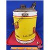 Image 4 : Red Head Motor Oil 5 Gal Pail (19"H x 12"Dia) (SEE PICS!)