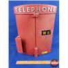 Image 1 : Road Side Emergency TELEPHONE Box (Heavy!) (15-1/2"H x 11-1/2'W x 6"D) (SEE PICS!)