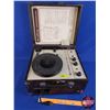 Image 7 : Portable Record Player "Califone 1430K" (7"H x 14-1/2"W x 12-3/4"D) (SEE PICS!)