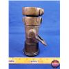 Image 6 : Fire Hose Nozzle "PDQ Imperial Akron Brass" (7-1/4"H x 3"Dia) (SEE PICS!)