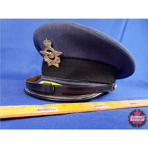 Canadian Air Force Uniform Cap (Aug 1964) (Size 7) (SEE PICS!)