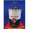Image 4 : B/A Five Gallon Pail (18-1/2"H x 11-3/4"Dia) (SEE PICS!)