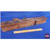 Image 4 : Primitive Wood Block Plane (3"H x 21-1/4"W x 3"D) (SEE PICS!)