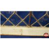 Image 5 : Lead Glass Window (19-1/4"H x 48"W x 1-1/4"D) (SEE PICS!)