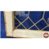 Image 6 : Lead Glass Window (19-1/4"H x 48"W x 1-1/4"D) (SEE PICS!)