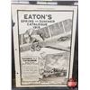 Image 2 : Framed Western Home Monthly Magazine Advertisement : EATON'S Spring and Summer Catalogue 1918 (Frame