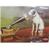 Image 2 : Framed Print "His Master's Voice" (21-1/2"H x 26-3/4"W) (SEE PICS!)
