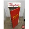 Image 2 : Service Station Metal Cabinet : Raybestos BRAKE SERVICE (1950's) (46"H x 16"W x 14-1/2"D) (SEE PICS!