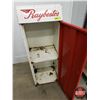 Image 3 : Service Station Metal Cabinet : Raybestos BRAKE SERVICE (1950's) (46"H x 16"W x 14-1/2"D) (SEE PICS!