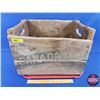 Image 2 : Canada Dry Wooden Crate (1970) (13"H x 17-3/4"W x 12"D) (SEE PICS!)