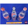 Image 3 : Bottle Trio (Coke & Pepsi) (Tallest : 12-1/2"H) (SEE PICS!)