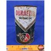 Image 4 : OIL TIN: B/A Durafilm Motor Oil (6-1/2"H x 4"Dia) (SEE PICS!)