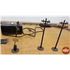 Image 5 : Louis & Marx Train with Track & Transformer : O Guage Train / Power Pole Accessories (c. 1940's/50's