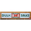 Image 1 : RARE "B-A" Bowtie BULK SALES : Single Side Metal Sign (19-1/4"H x 117-1/2"W x 1-1/4"D) (SEE PICS!)