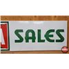 Image 9 : RARE "B-A" Bowtie BULK SALES : Single Side Metal Sign (19-1/4"H x 117-1/2"W x 1-1/4"D) (SEE PICS!)