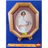 Image 1 : Wood Frame Collector Plate : Princess Diana (Bradford Exchange 1997 - See Title In Pictures) (13-1/2