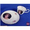 Image 5 : Princess Diana Collector Combo: Collector Plate Framed; Cup/Saucer; Bell; Mini Plate (Large Plate 10