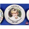 Image 3 : Monarchy Collector Combo (5pcs) : Queen Mother Collector Plate; Princess Diana (2 Plates); London En