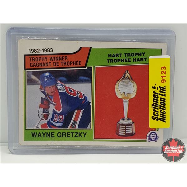 1982-83 O-Pee-Chee Hart Trophy "Wayne Gretzky" Oilers (in Card Sleeve) (SEE PICS!)