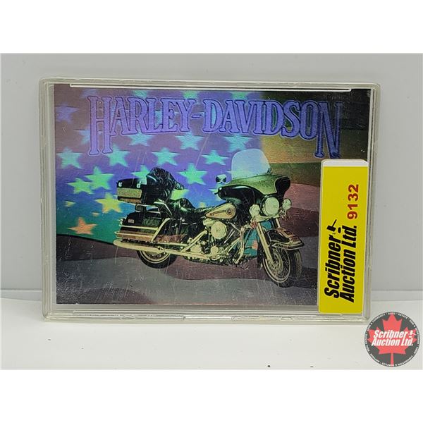 Harley Davidson Trading Card 1992 Collect-A-Card : 1988 Electra Glide 85th Anniversary (In Protector