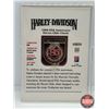 Image 3 : Harley Davidson Trading Card 1992 Collect-A-Card : 1988 Electra Glide 85th Anniversary (In Protector