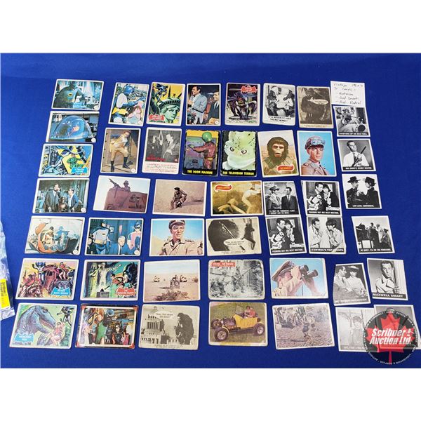 20th Century Fox Television Collector Cards (45) Incl. Batman; Get Smart; Rat Patrol Planet of the A