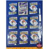 Image 2 : Pokémon/Nintendo Playing/Trading Cards - Variety (c.2000's) (Sheet of 9) (SEE PICS!)