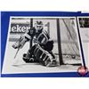 Image 3 : B&W Sports Photos - Variety (6) : Football & Hockey (All 8x10's) (SEE PICS!)