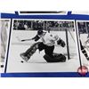 Image 5 : B&W Sports Photos - Variety (6) : Football & Hockey (All 8x10's) (SEE PICS!)