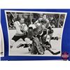 Image 7 : B&W Sports Photos - Variety (6) : Football & Hockey (All 8x10's) (SEE PICS!)