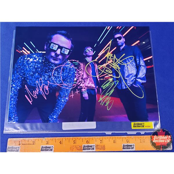 Autographed Photo : Radiohead Band Signed (8x10) (COA Real Authentic PC43777 Certified Stamp) (SEE P