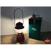 Image 2 : Coleman Lantern Model 200 with Case & Funnel (Case Measures: 13"H x 7"W x 7"D) (SEE PICS!)