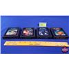 Image 2 : ATARI Game Cartridges (4): SPACE INVADERS ; BERZERK ; ASTEROIDS ; STAR RAIDERS (SEE PICS!)