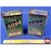 Image 2 : TINS (2): "SILOO" Tune Up Oil Additive (Both FULL) (SEE PICS!)