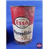 Image 7 : TINS (2) & Spout : "IMPERIAL MARVELUBE" & "ESSO MARVELUBE" (6"H x 6"Dia) (SEE PICS!)